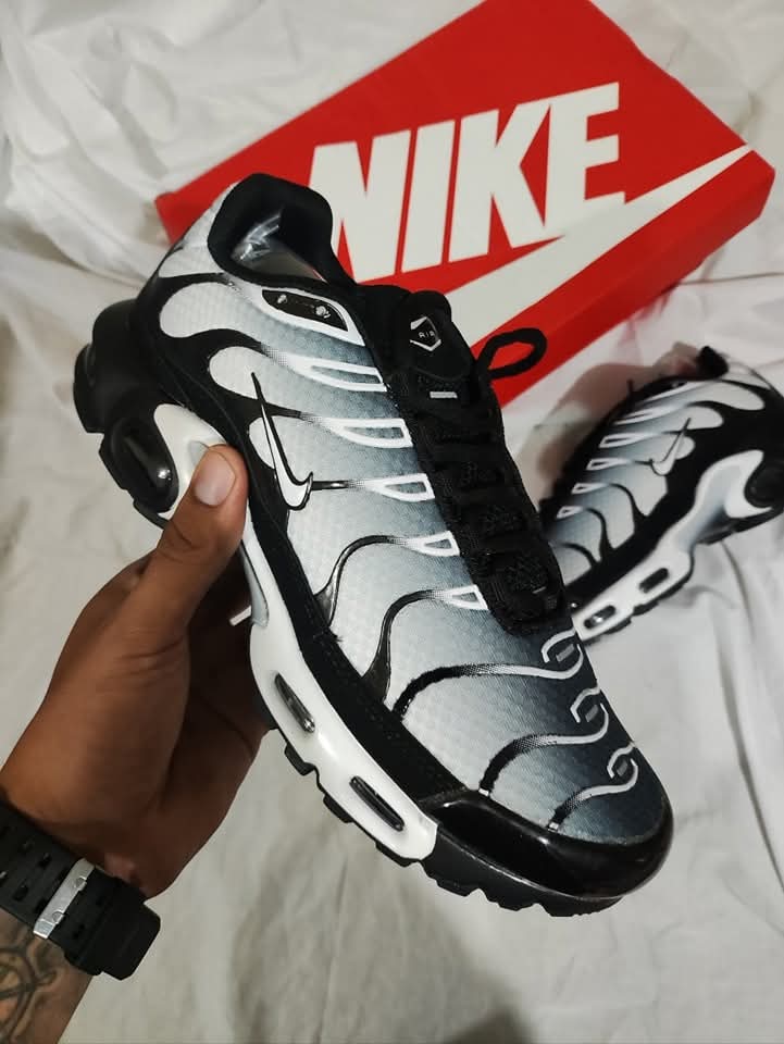 Zapatillas Nike Air Max Plus "Metallic Silver" Talla 36 al 45 a 360 Soles A PEDIDO