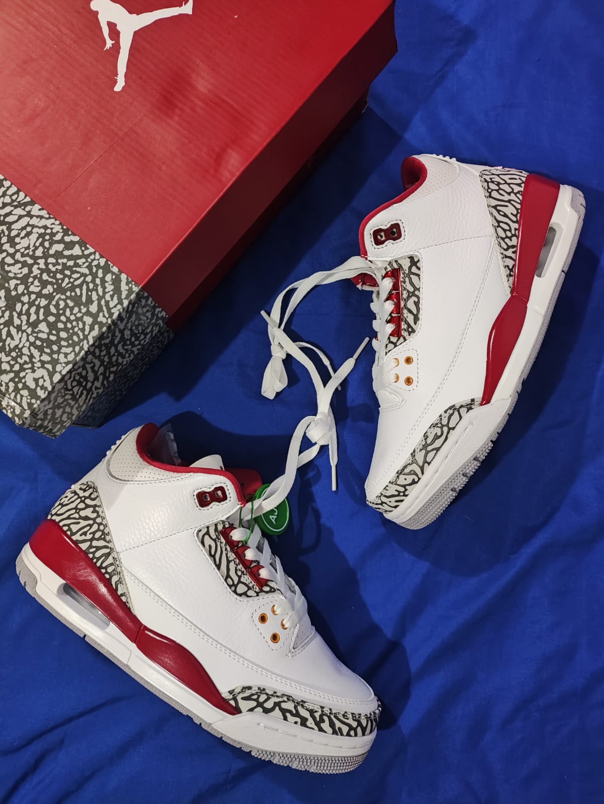 Zapatillas Jordan Retro 3 Cardinal Red Talla 36 al 47 a 360 Soles A Corona Shop Online