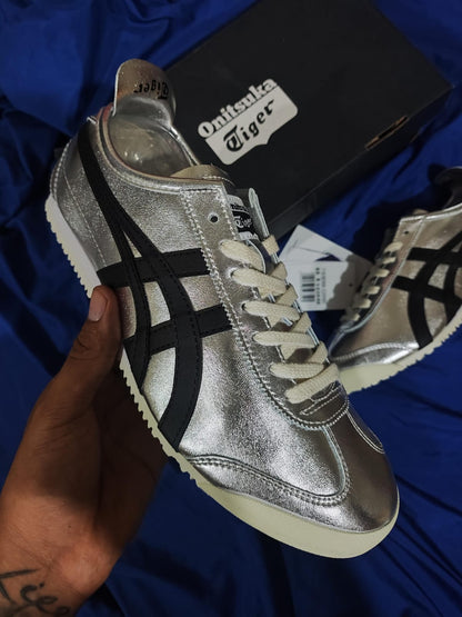 Zapatillas Onitsuka Tiger Mexico 66 Pure Silver/Black a 320 Soles | 36-45