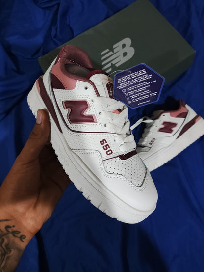 Zapatillas New Balance 550 "Sea Salt Burgundy" a 320 Soles | 36-45