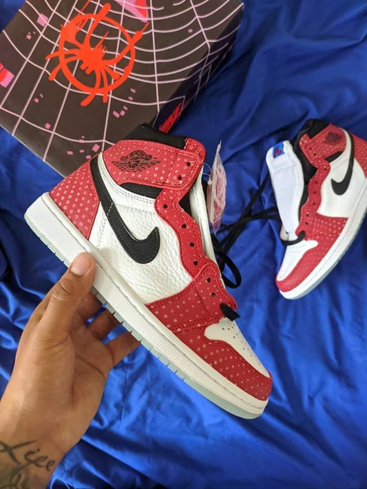 Zapatillas Jordan Retro 1 "Spiderman" Talla 36 al 47 a 360 Soles A PEDIDO