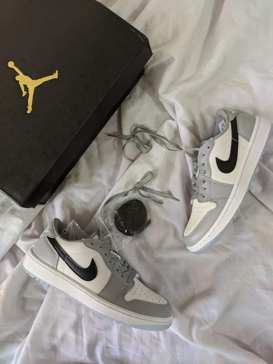 Zapatillas Jordan Retro 1 Low "Wolf Grey" Talla 39 al 47 a 360 Soles A PEDIDO