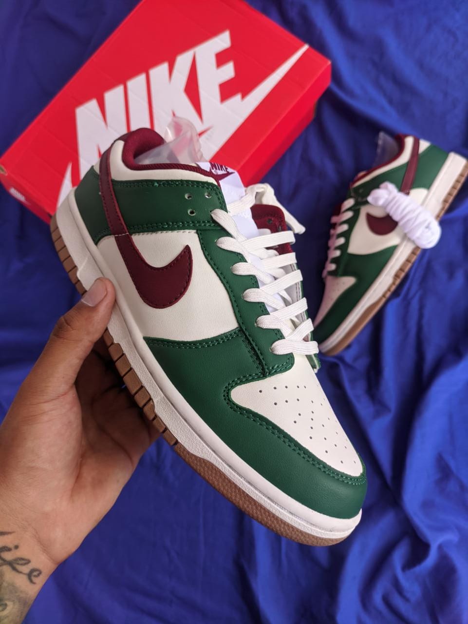 Zapatillas Nike Dunk Low "George Green Team" Talla 36 al 46 a 340 Soles A PEDIDO