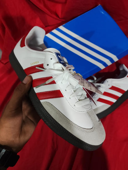Zapatillas Adidas Samba OG Cloud White / Better Scarlet a 320 Soles | 36-45