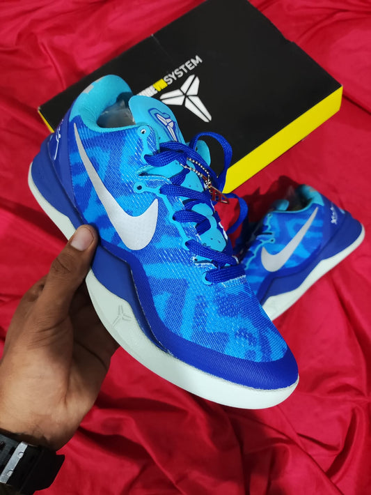 Zapatillas Nike Kobe 8 System 'Blue Coral Snake' a 360 Soles | 39-47