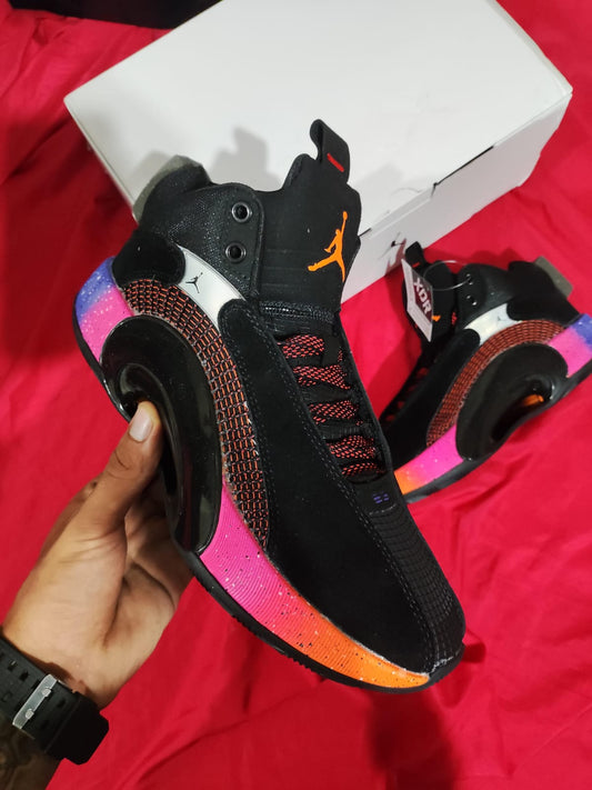 Zapatillas Jordan 35 "Sunset Red Zion Williamson" a 360 Soles
