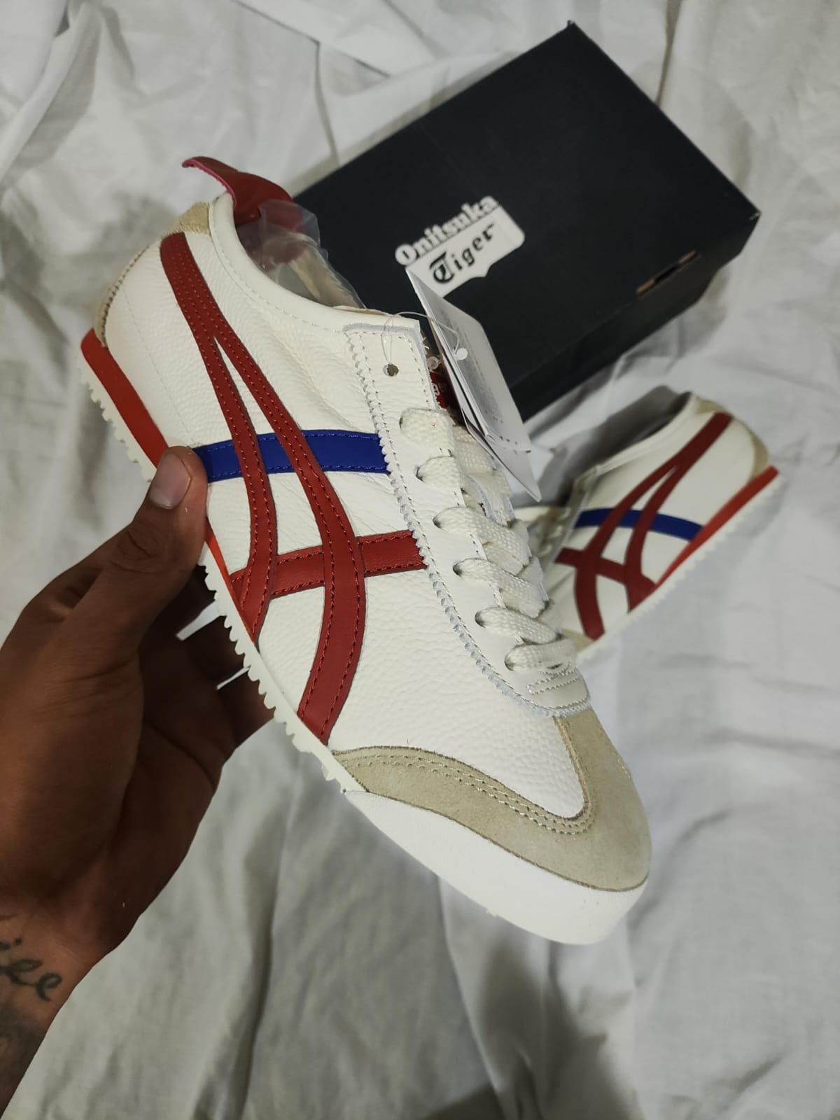 Zapatillas Onitsuka Tiger Mexico 66 Birch/Rust Red a 320 Soles | 36-45