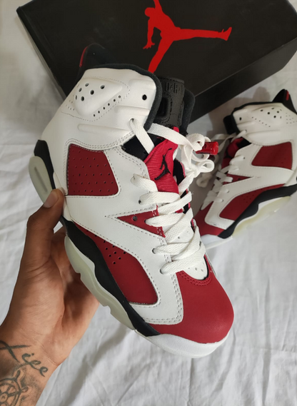 Zapatillas Jordan Retro 6 "Carmine" a 380 Soles | 36-47