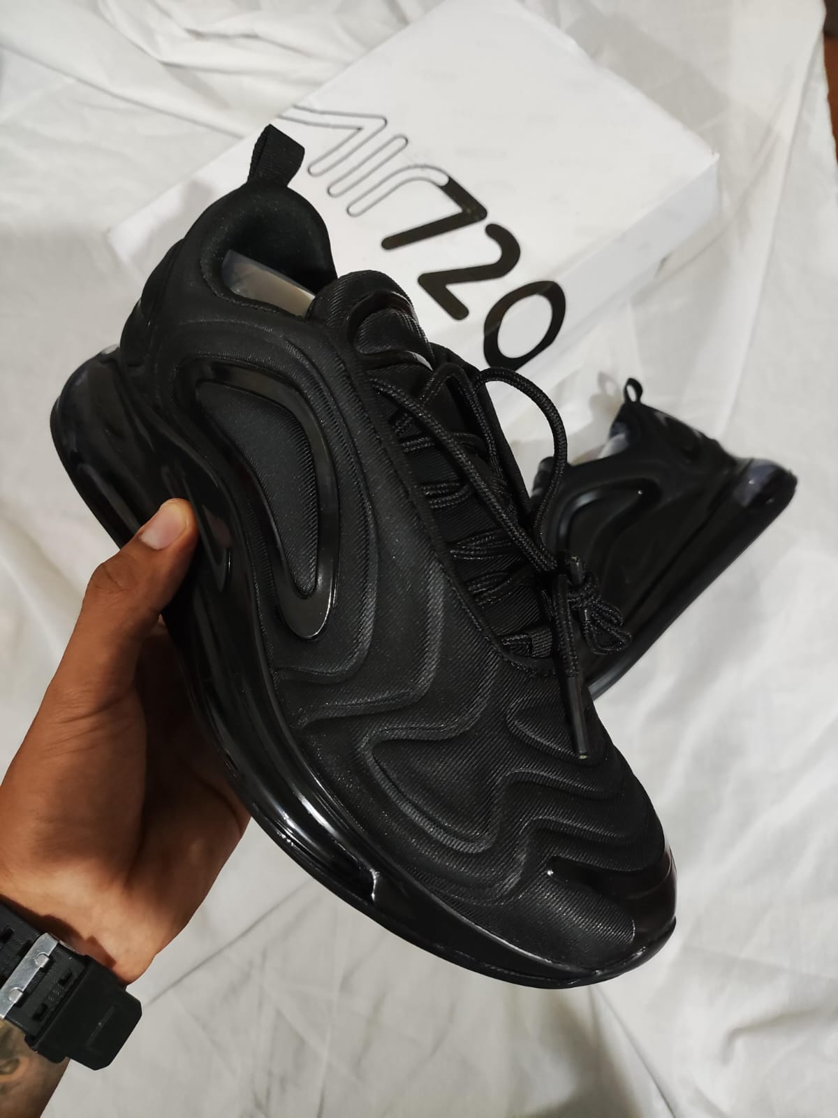 Zapatillas Nike Air Max 720 "Black Mesh" a 320 Soles | 36-45