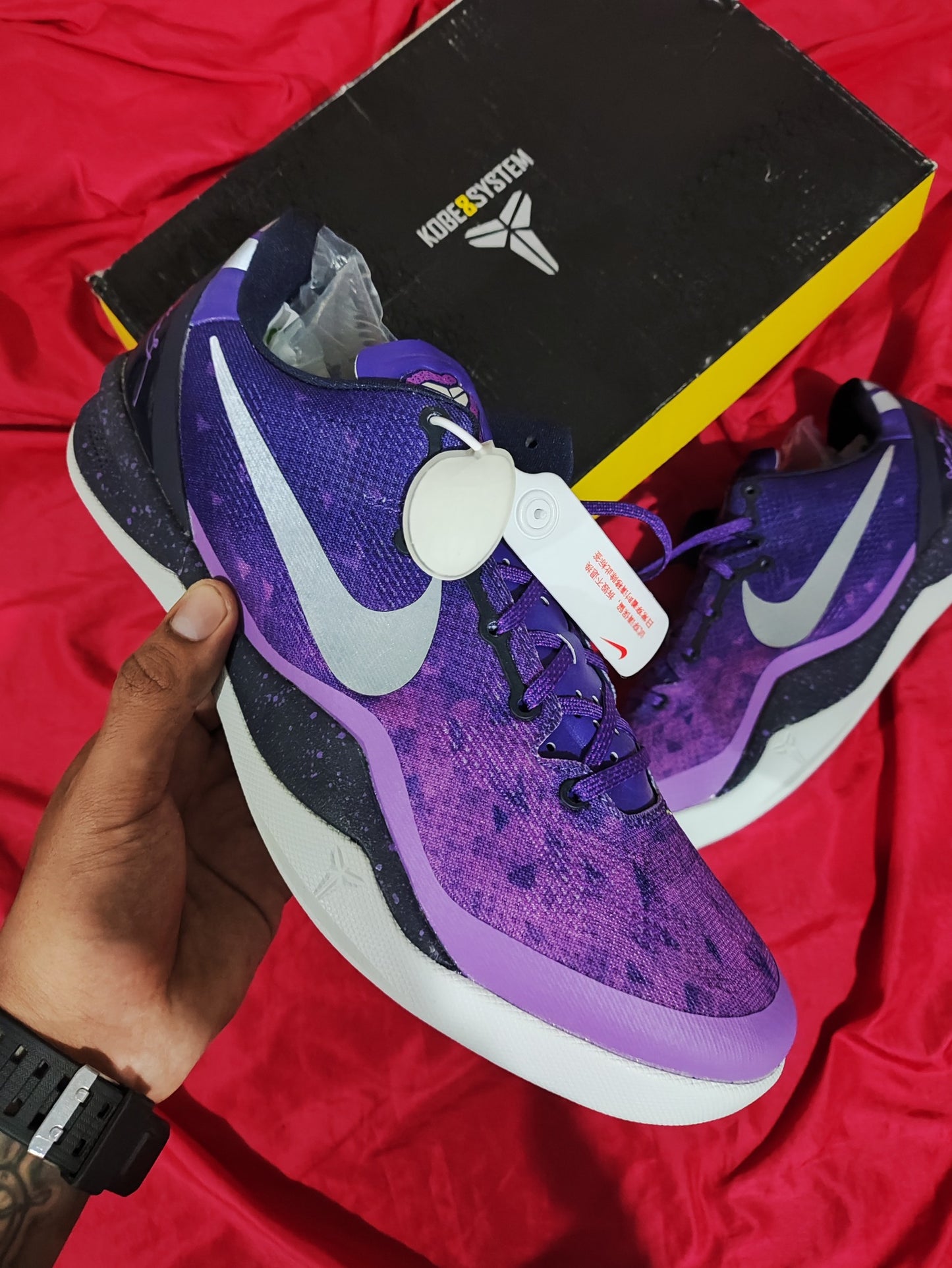 Zapatillas Nike Kobe 8 System "Purple Gradient" a 360 Soles | 40-47