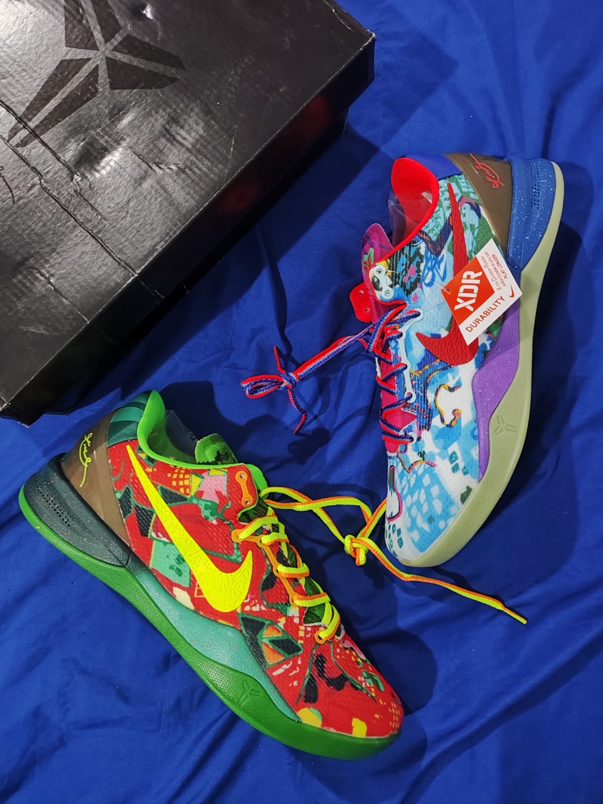 Zapatillas Nike Kobe 8 "What The Kobe" Talla 39 al 47 a 360 Soles A PEDIDO