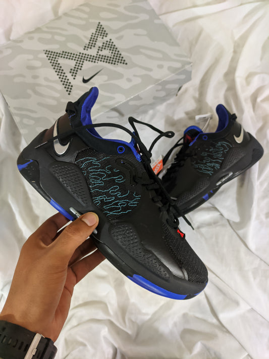 Zapatillas Nike Paul George PG 5 "Black Lapis" Talla 39 al 47 a 360 Soles A PEDIDO