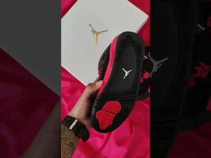 Zapatillas Jordan Retro 4 "Red Thunder" Talla 36 al 47 a 380 Soles A PEDIDO