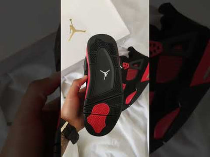 Zapatillas Jordan Retro 4 "Red Thunder" Talla 36 al 47 a 380 Soles A PEDIDO