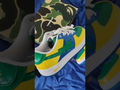 Zapatillas Bape Sta Low "Brazil" Talla 39 al 46 a 340 Soles A PEDIDO