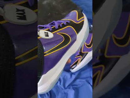 Zapatillas Nike Kobe 5 "Lakers" Talla 36 al 47 a 360 Soles A PEDIDO