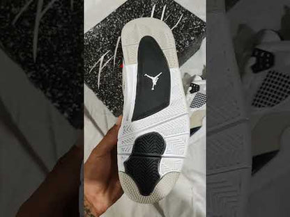 Zapatillas Jordan Retro 4 Military Black a 360 Soles | 26-47
