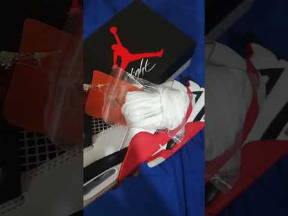Zapatillas Jordan 4 Retro Rojo Fuego a 360 Soles | 26-47